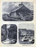 R. W. Adams, Steam Saw Mill, Ausable Chasm, Birmingham Falls
